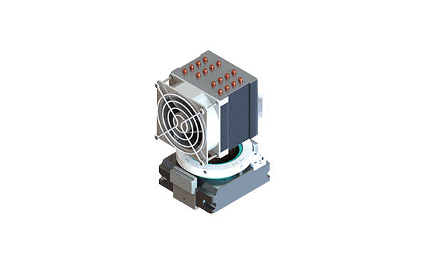 热管散热手动盖