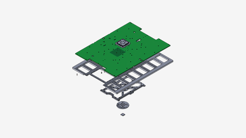 开始生产线针、2D MEMS 探针卡